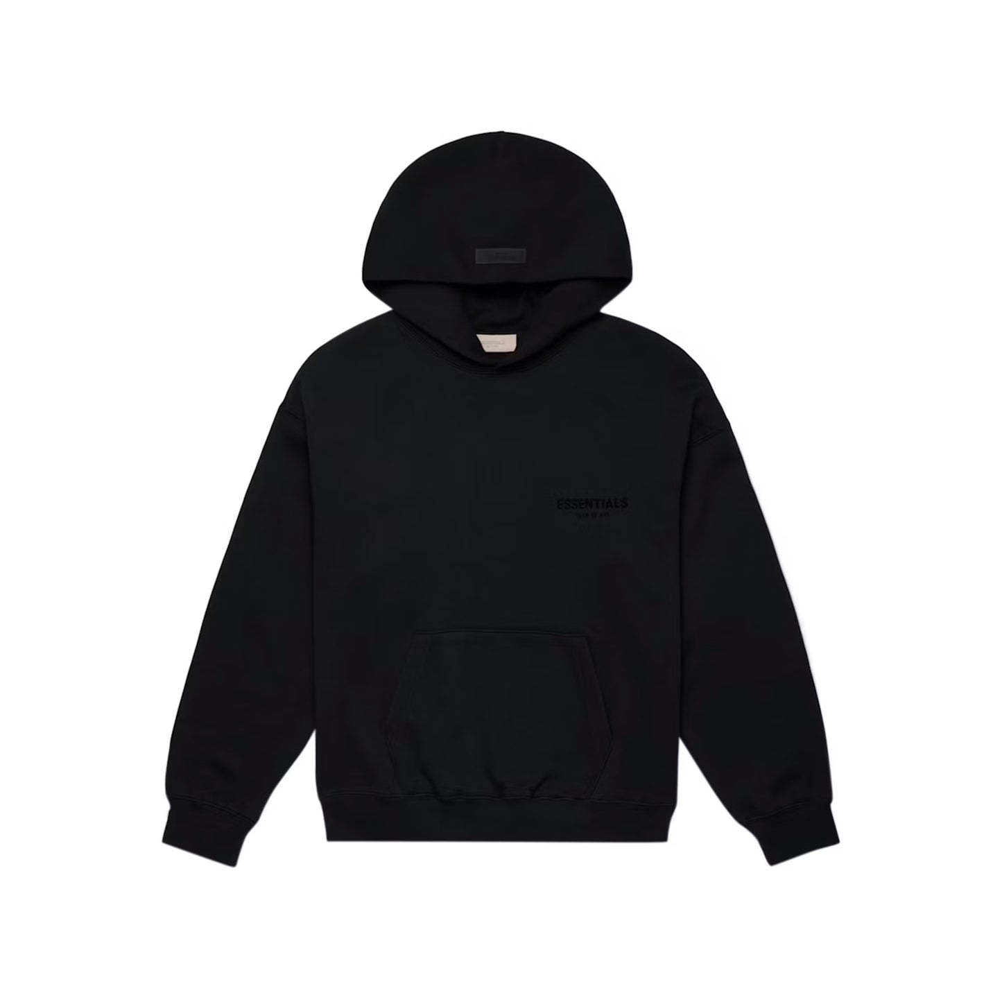 Fear Of God Essentials Pullover Chest Logo Hoodie Stretch Limo/Black