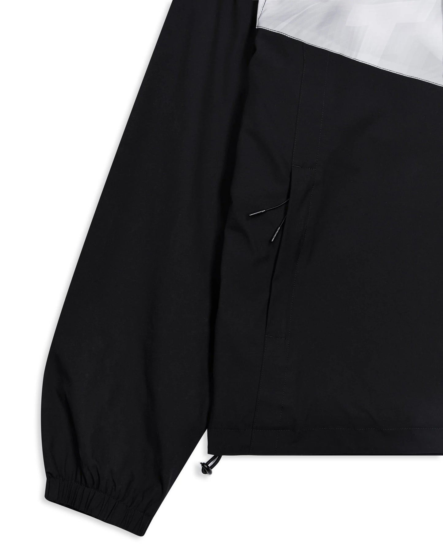 Trapstar Hyperdrive Contrast Print Shell Jacket Black/Grey