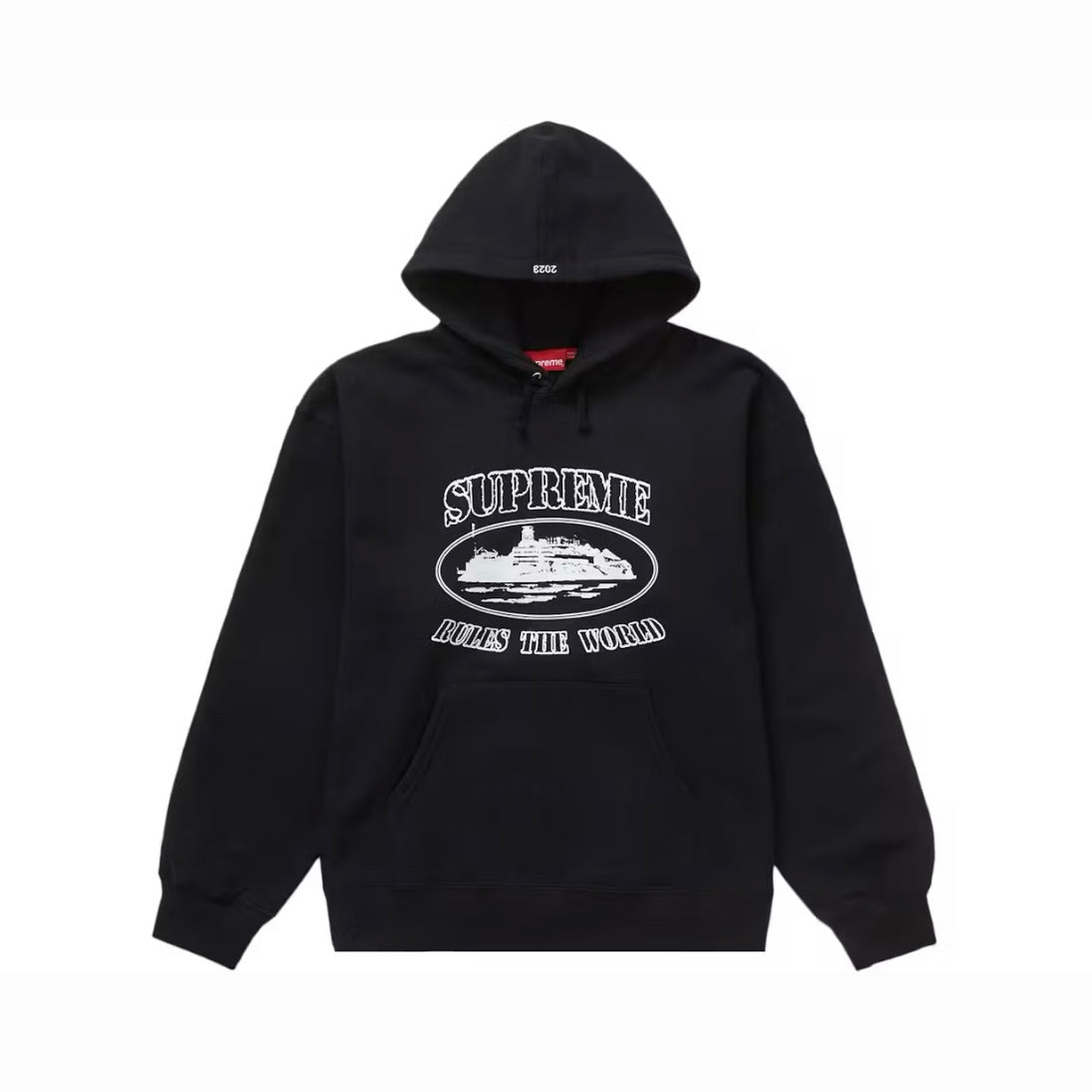 Supreme Cortez Rules The World Hoodie Black