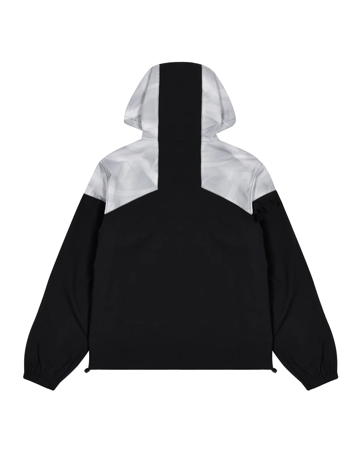 Trapstar Hyperdrive Contrast Print Shell Jacket Black/Grey