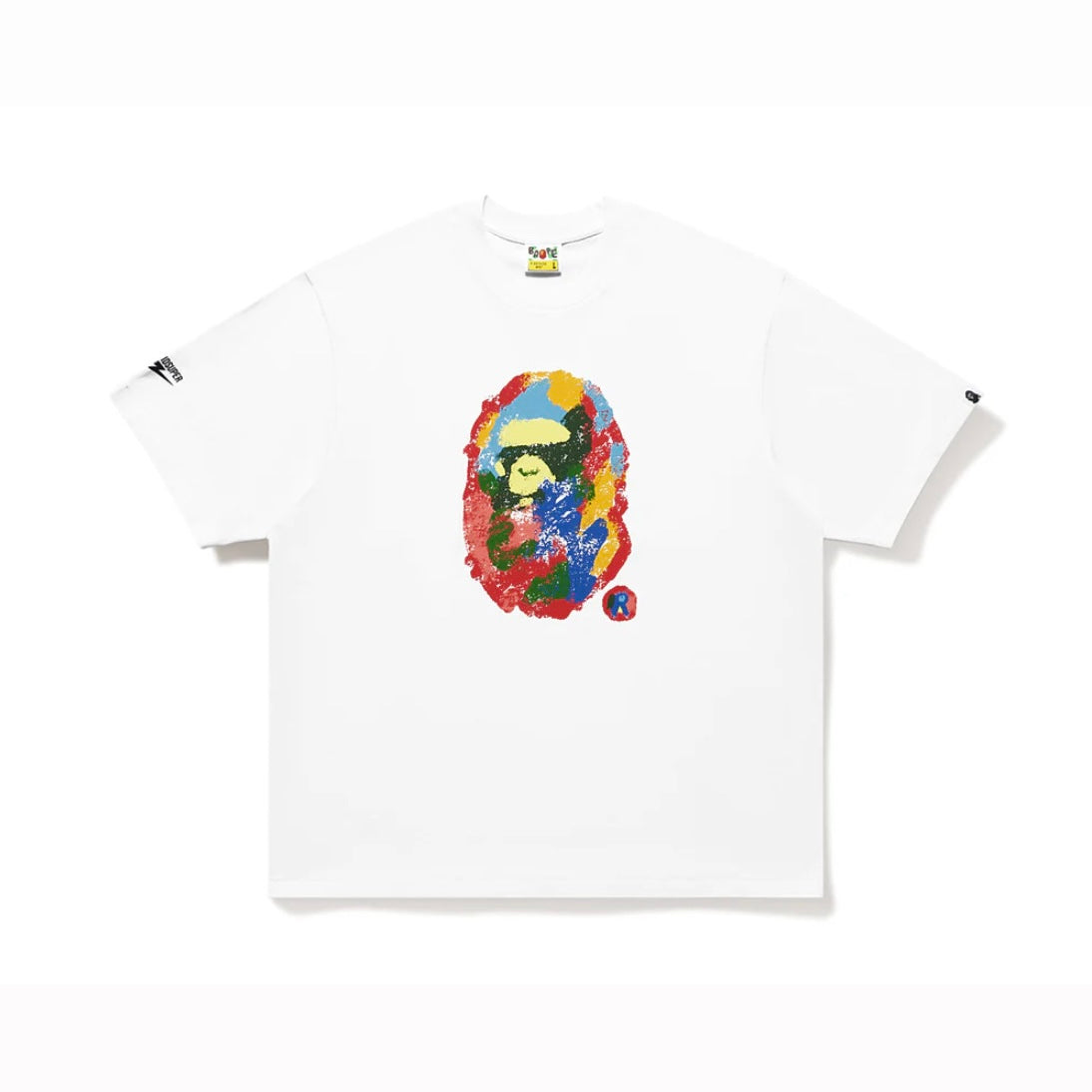 BAPE x KidSuper Painting Ape Head Tee
