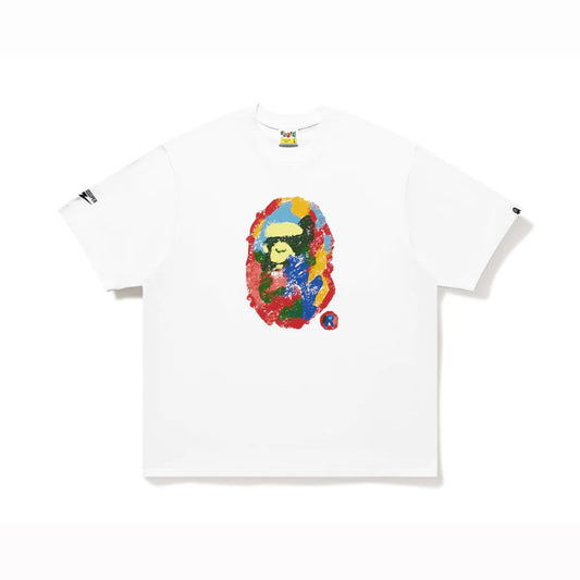 BAPE x KidSuper Painting Ape Head Tee