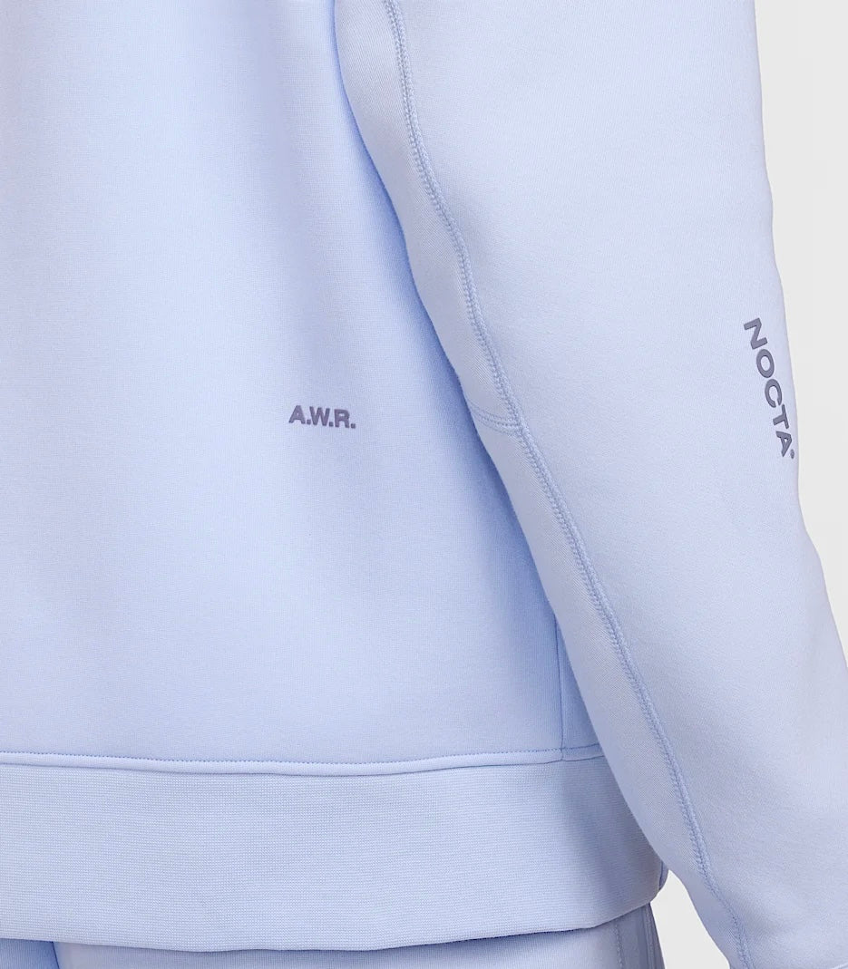 Nike x Nocta NRG Tech Fleece Full Zip Hoodie Palest Purple/Daybreak