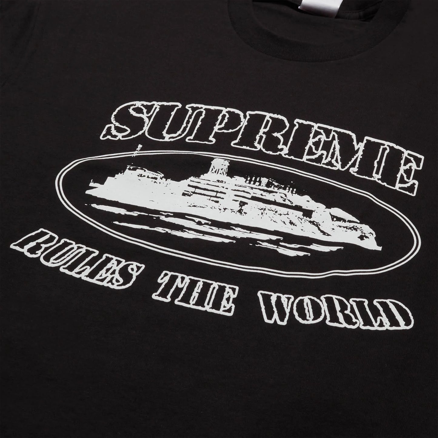 Supreme Cortez Rules The World Tee Black