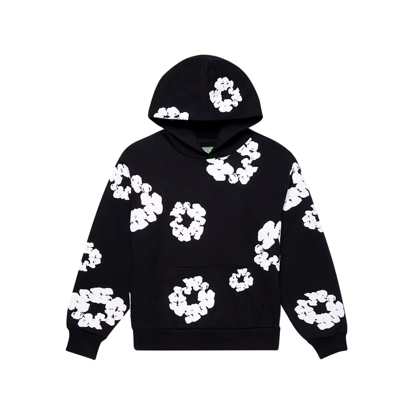 Denim Tears The Cotton Wreath Hoodie Black
