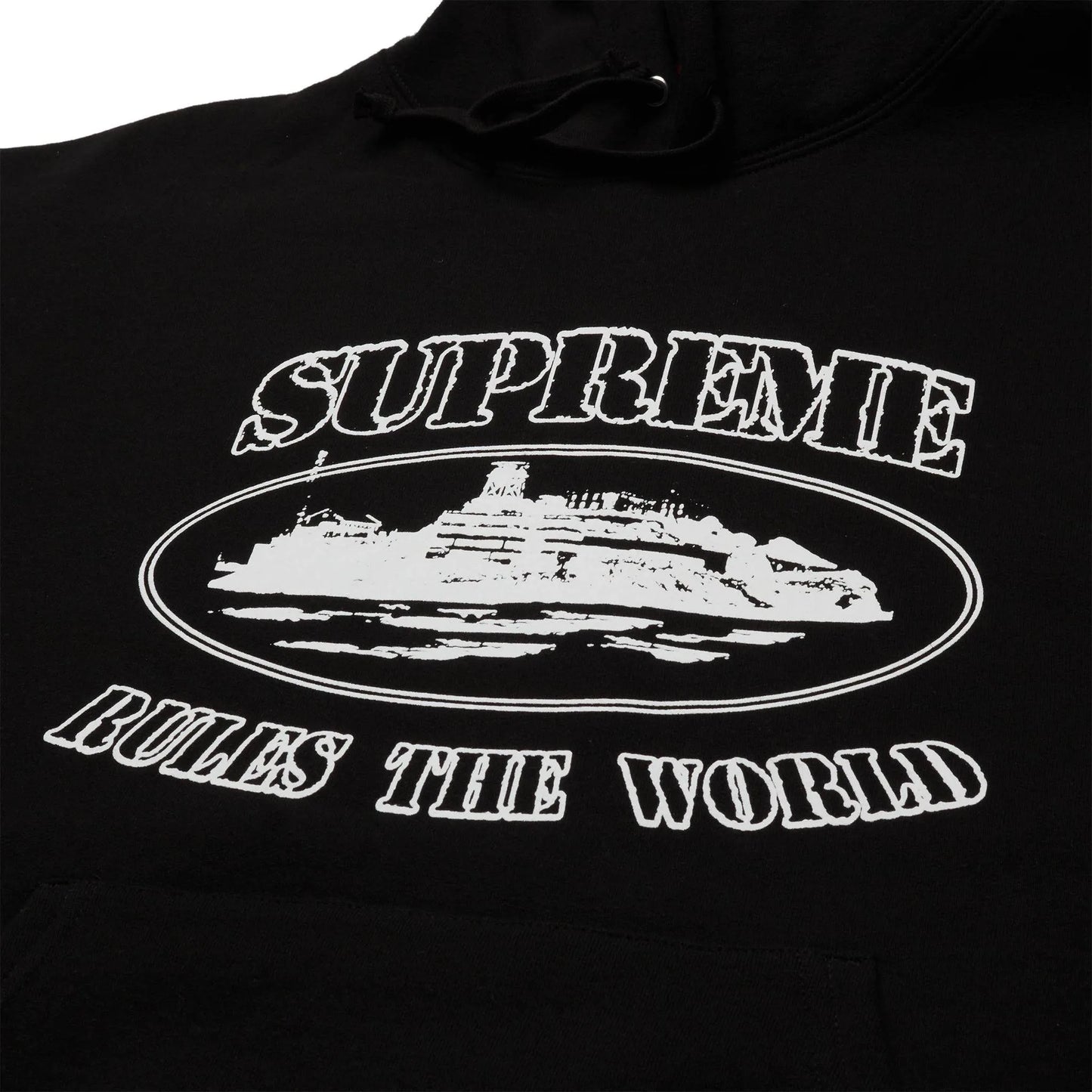 Supreme Cortez Rules The World Hoodie Black