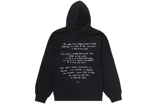 Sudadera negra Supreme Cortez Rules The World
