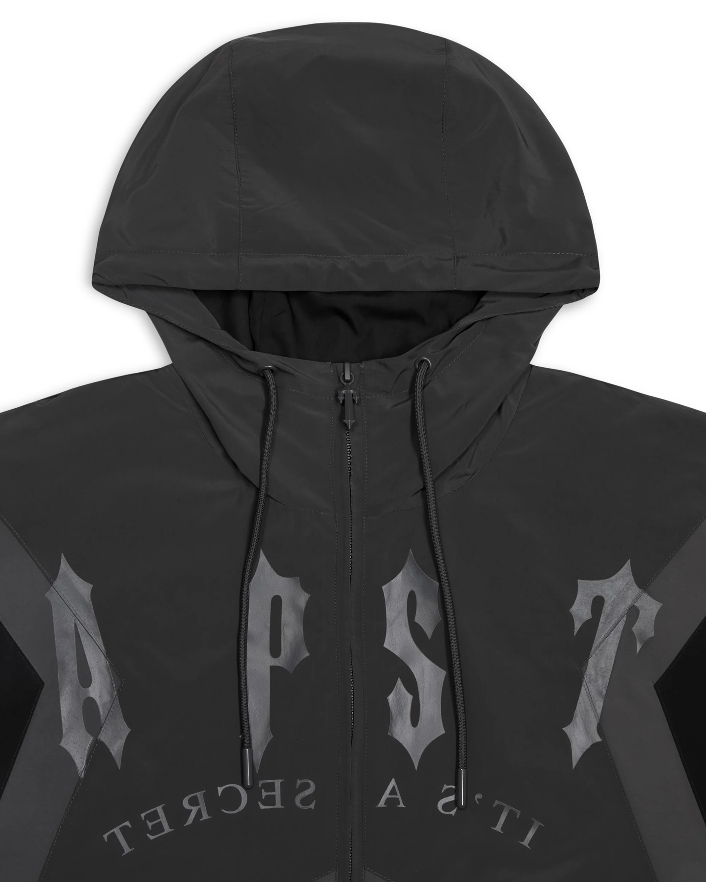 Trapstar Iron Gate Arch Star Shell Jacket Black